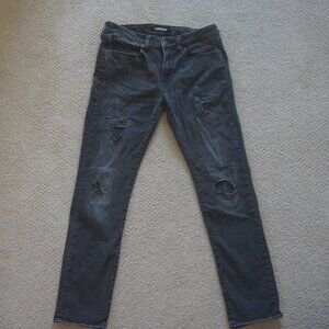Express Mens 32 Skinny Jeans Ripped